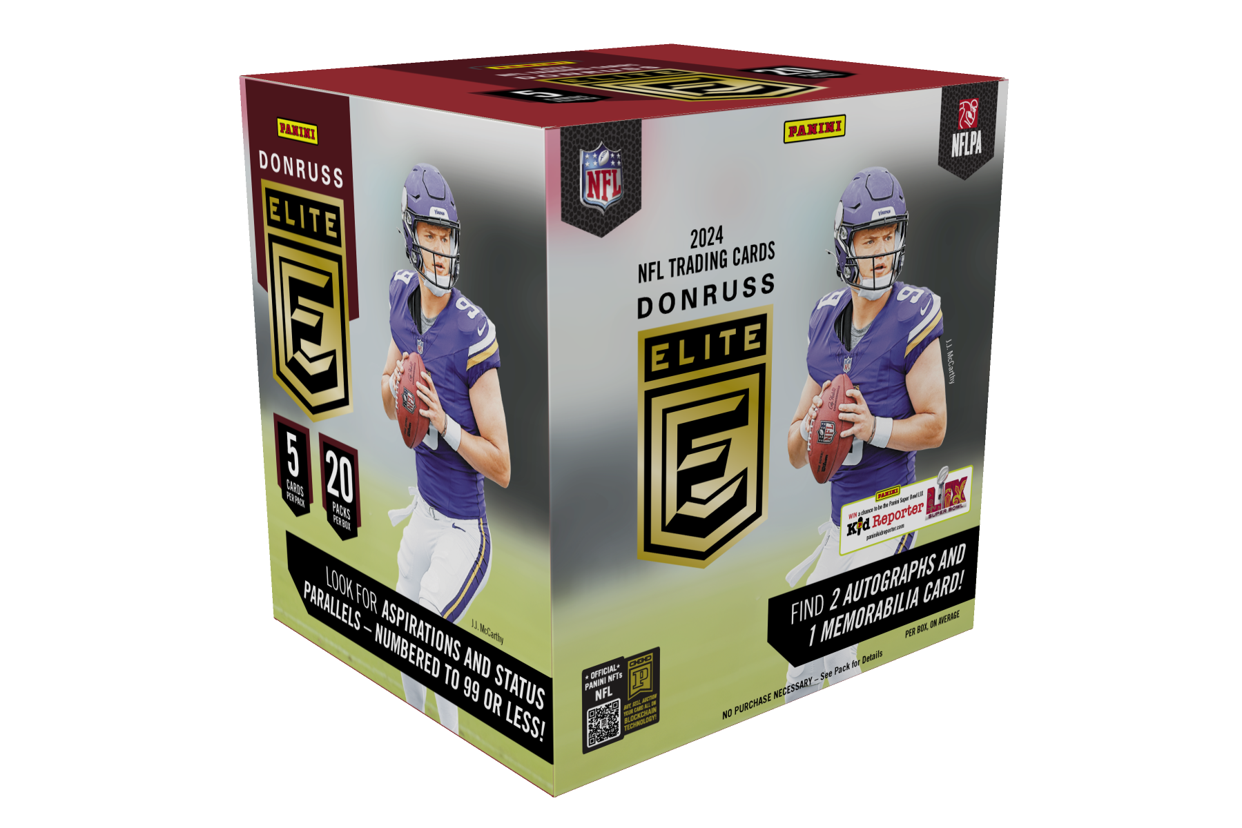 2024 Panini Donruss Elite NFL Trading Card Box (Hobby)