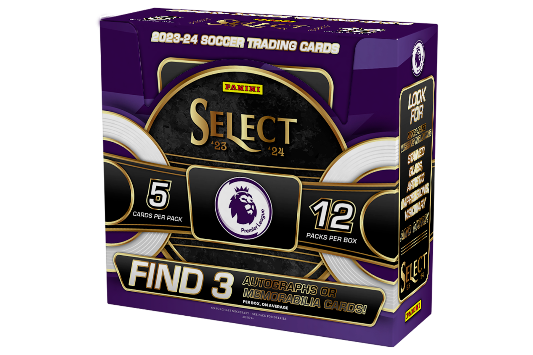 2023-24 Panini Select Premier League Soccer Trading Card Box (Hobby)