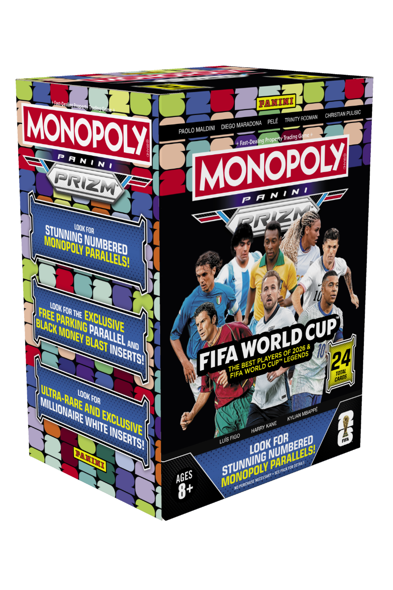 Product image for - 2026 Panini Prizm Monopoly FIFA World Cup 2026™ Trading Card Box (Blaster)