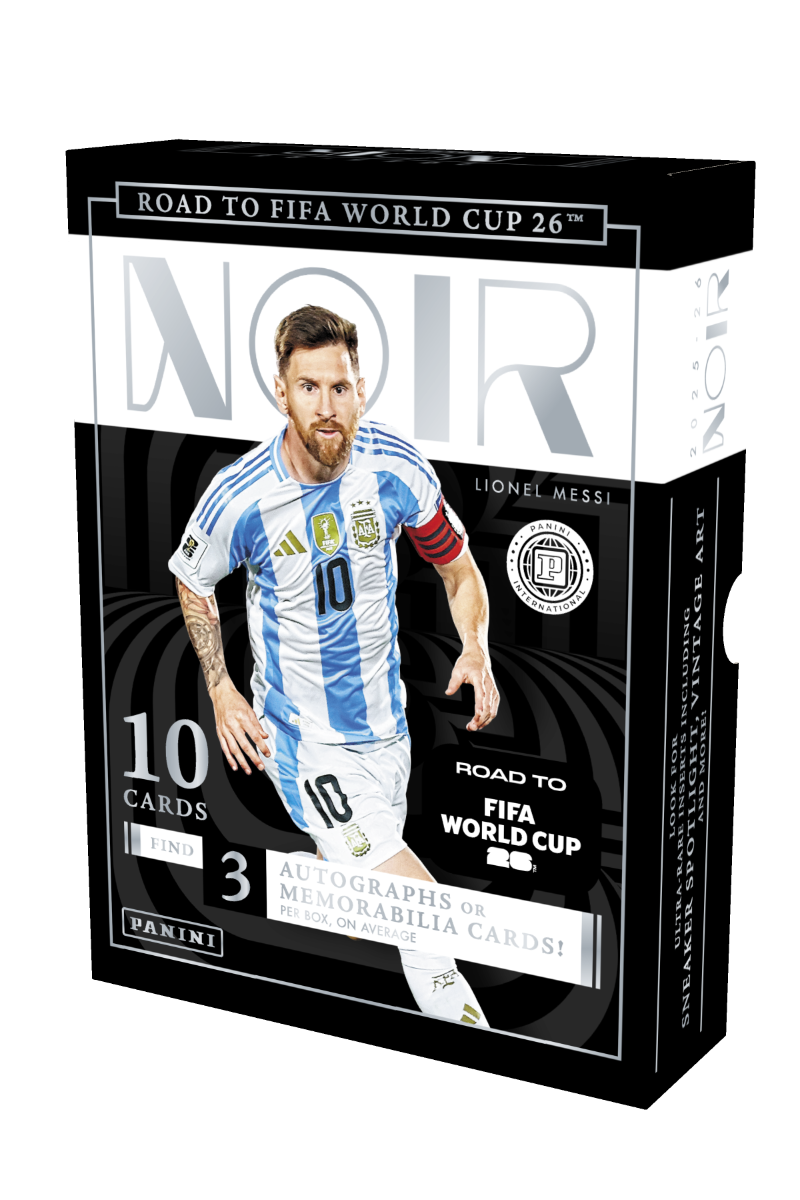 Product image 1 for - 2025-26 Panini Noir Road to FIFA World Cup 2026™ Trading Card Box (Hobby International)