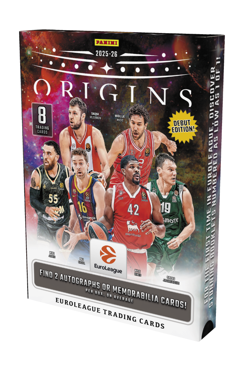 Product image 1 for - 2025-26 Panini Origins Euroleague Trading Card Box (Hobby)