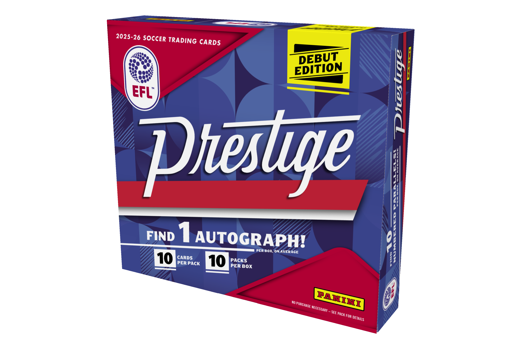 Product image 1 for - 2025-26 Panini Prestige EFL Trading Card Box (Hobby Preferred)