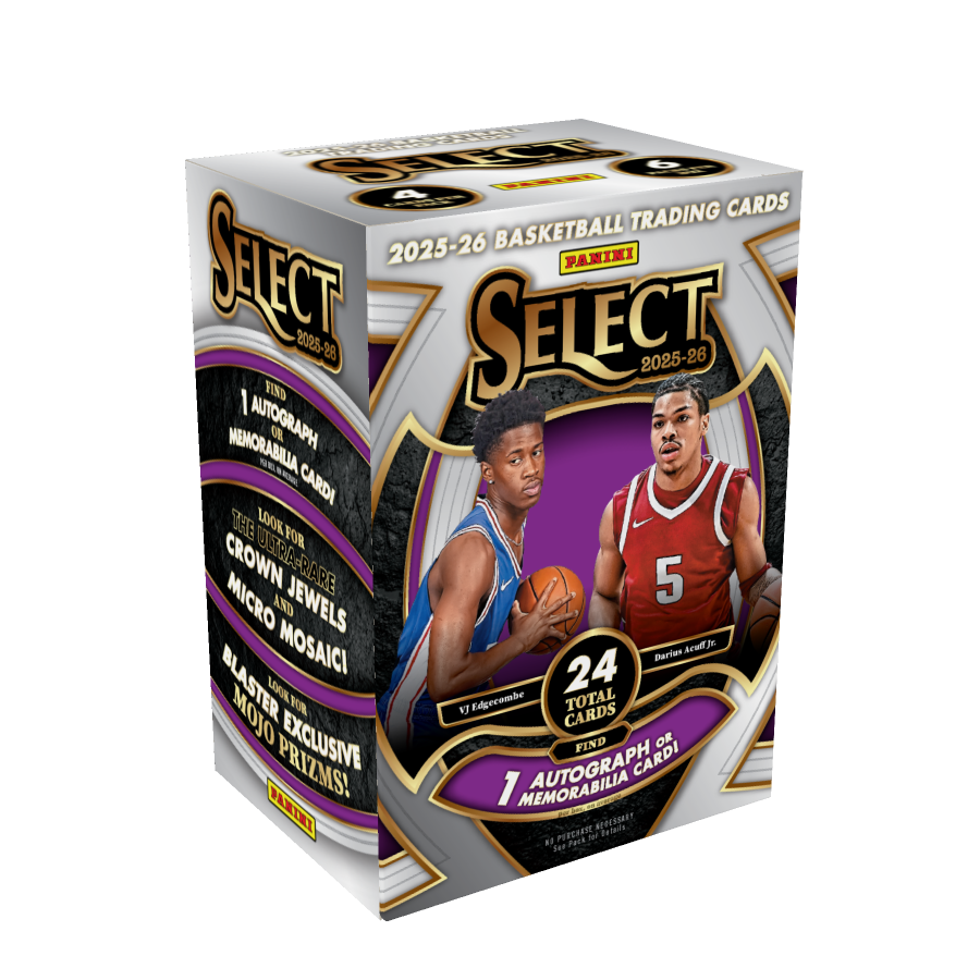 Detailed Image of 2025-26 Panini Select Basketball Trading Card Box (Hobby Blaster)