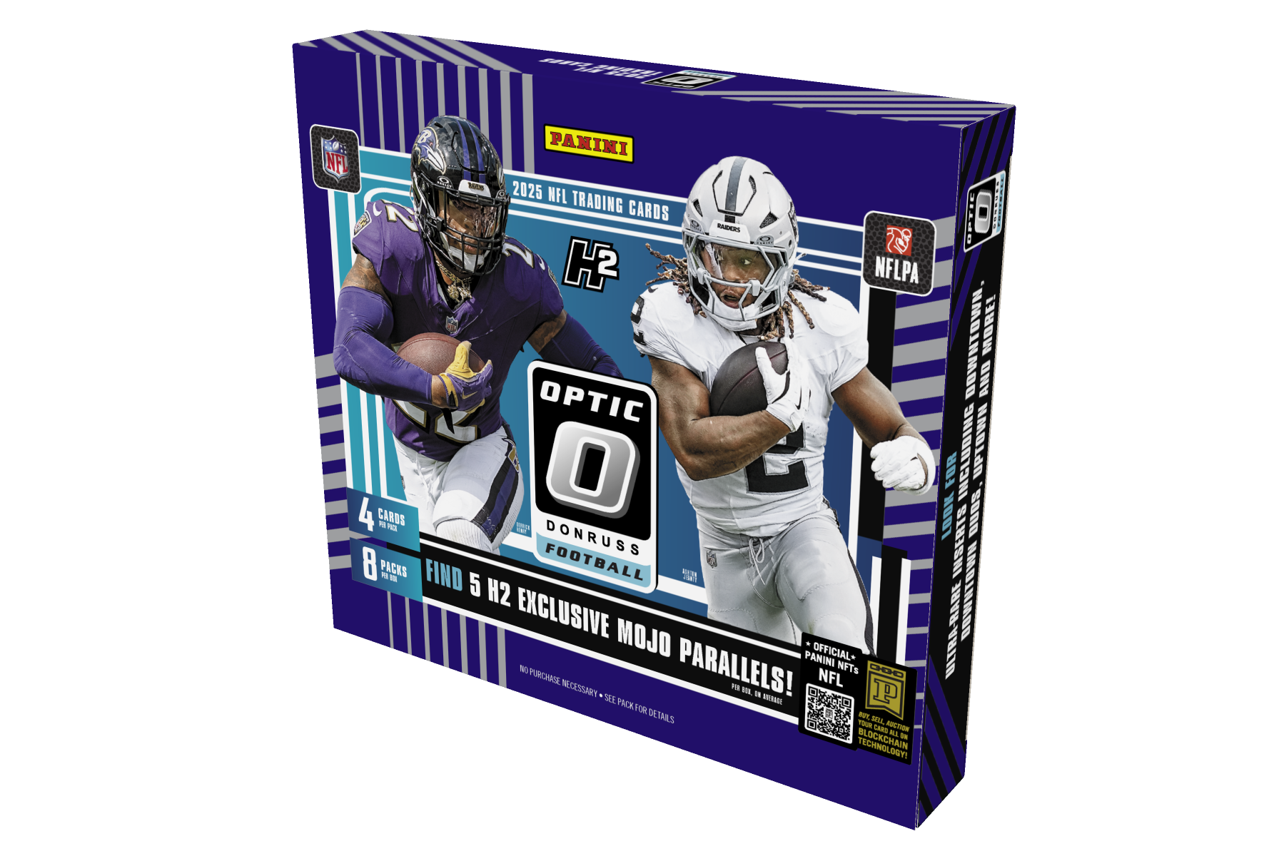 2025 Panini Donruss Optic NFL Trading Card Box (Hobby H2)