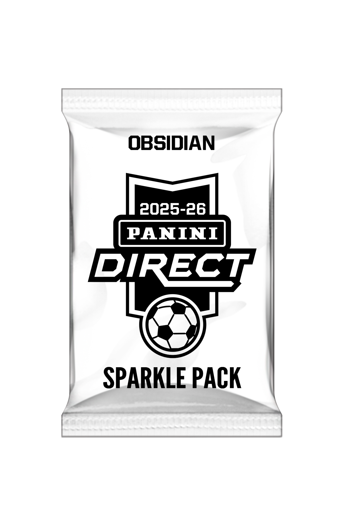 Detailed Image of 2025-26 Obsidian Soccer White Sparkle Pack
