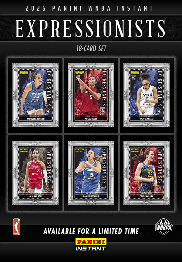Detailed Image of 18-Card 2026 WNBA INSTANT EXPRESSIONIST INSTANT SET - Base Set