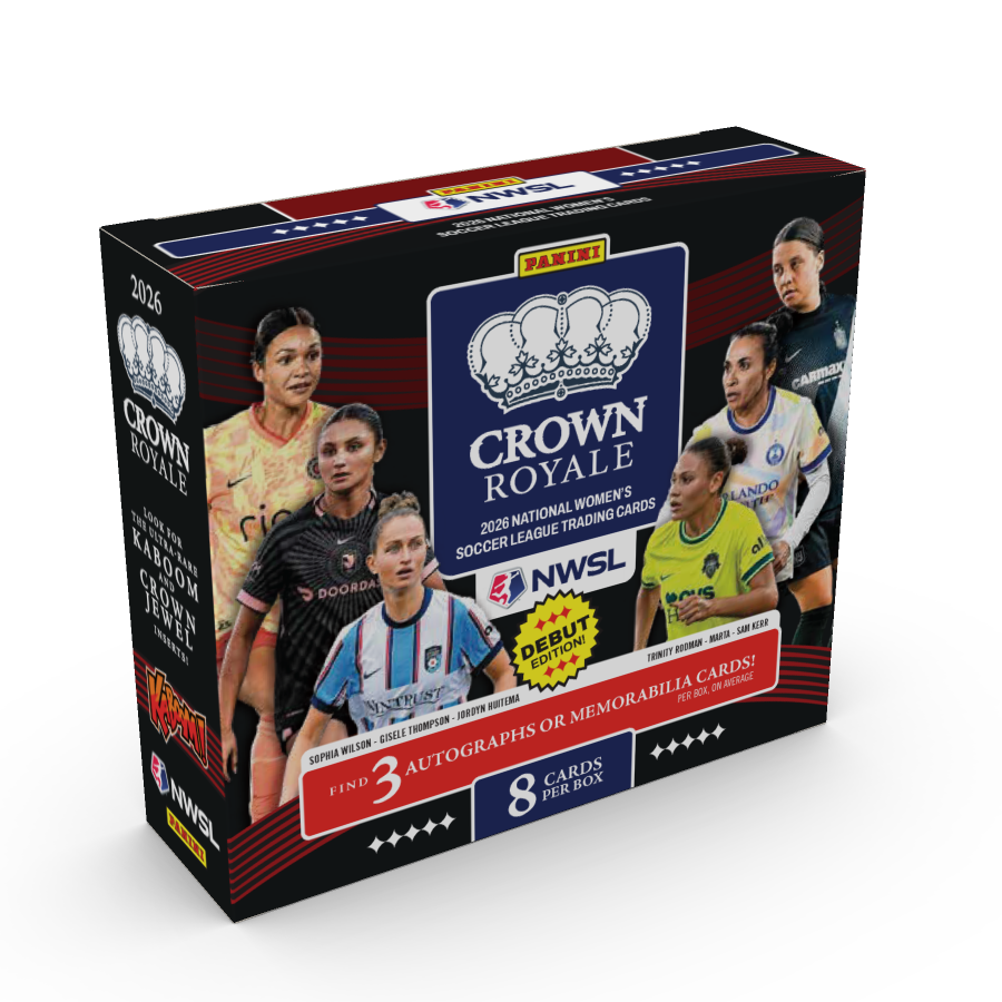 Detailed Image of 2026 Panini Crown Royale NWSL Trading Card Box (Hobby)