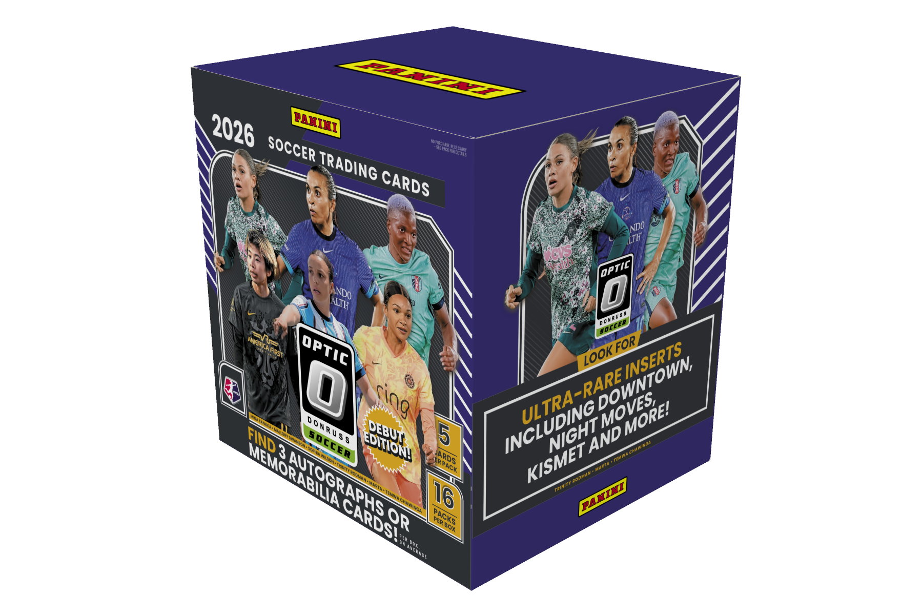 Product image 1 for - 2026 Panini Donruss Optic NWSL Trading Card Box (Hobby)