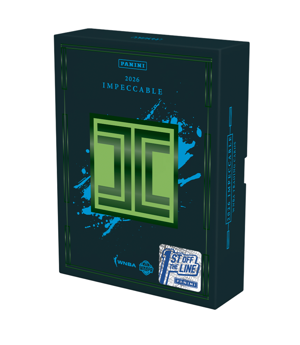 Detailed Image of 1st off the Line 2026 Panini Impeccable WNBA Trading Card Box