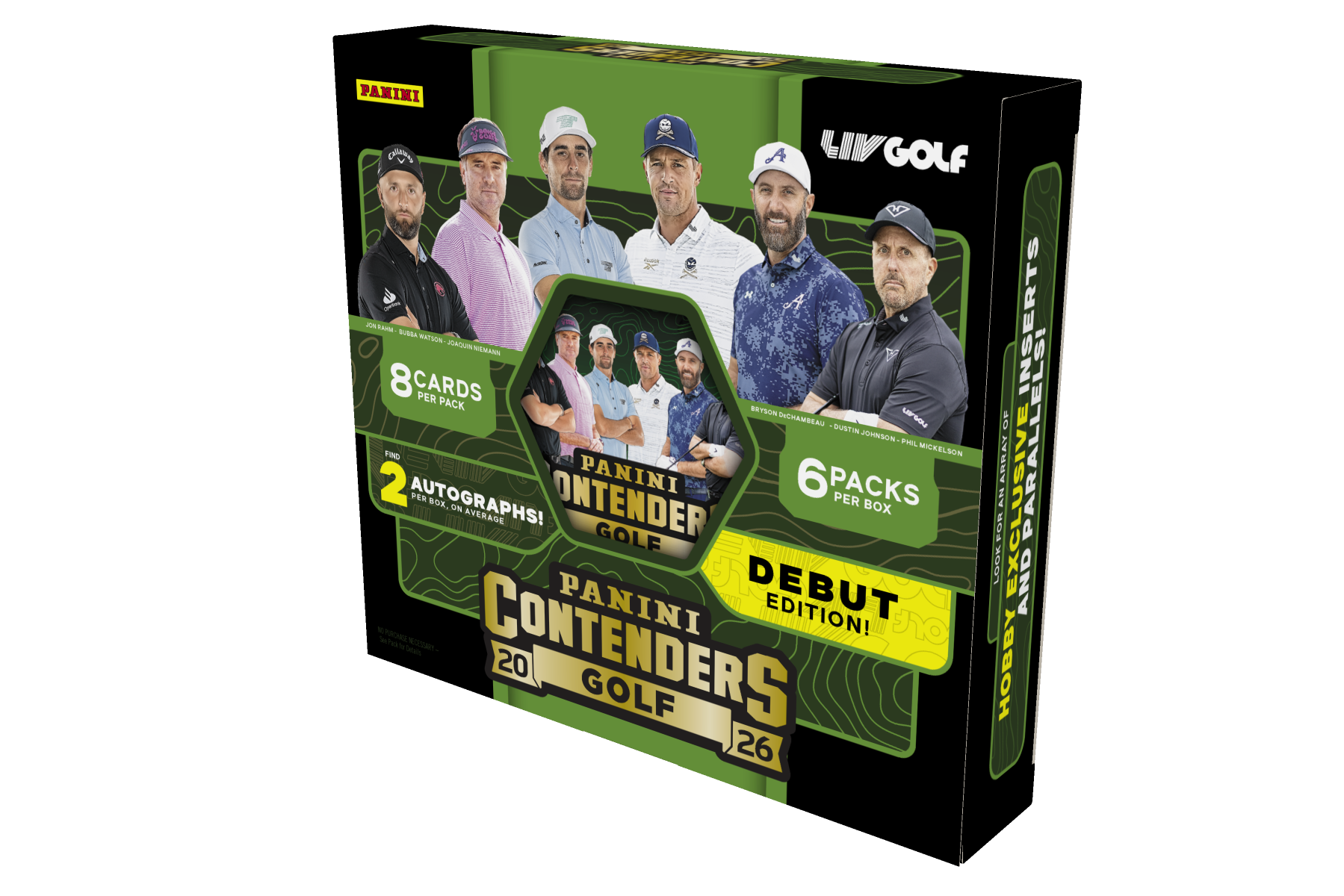 Detailed Image of 2026 Panini Contenders LIV Golf Trading Card Box (Hobby)