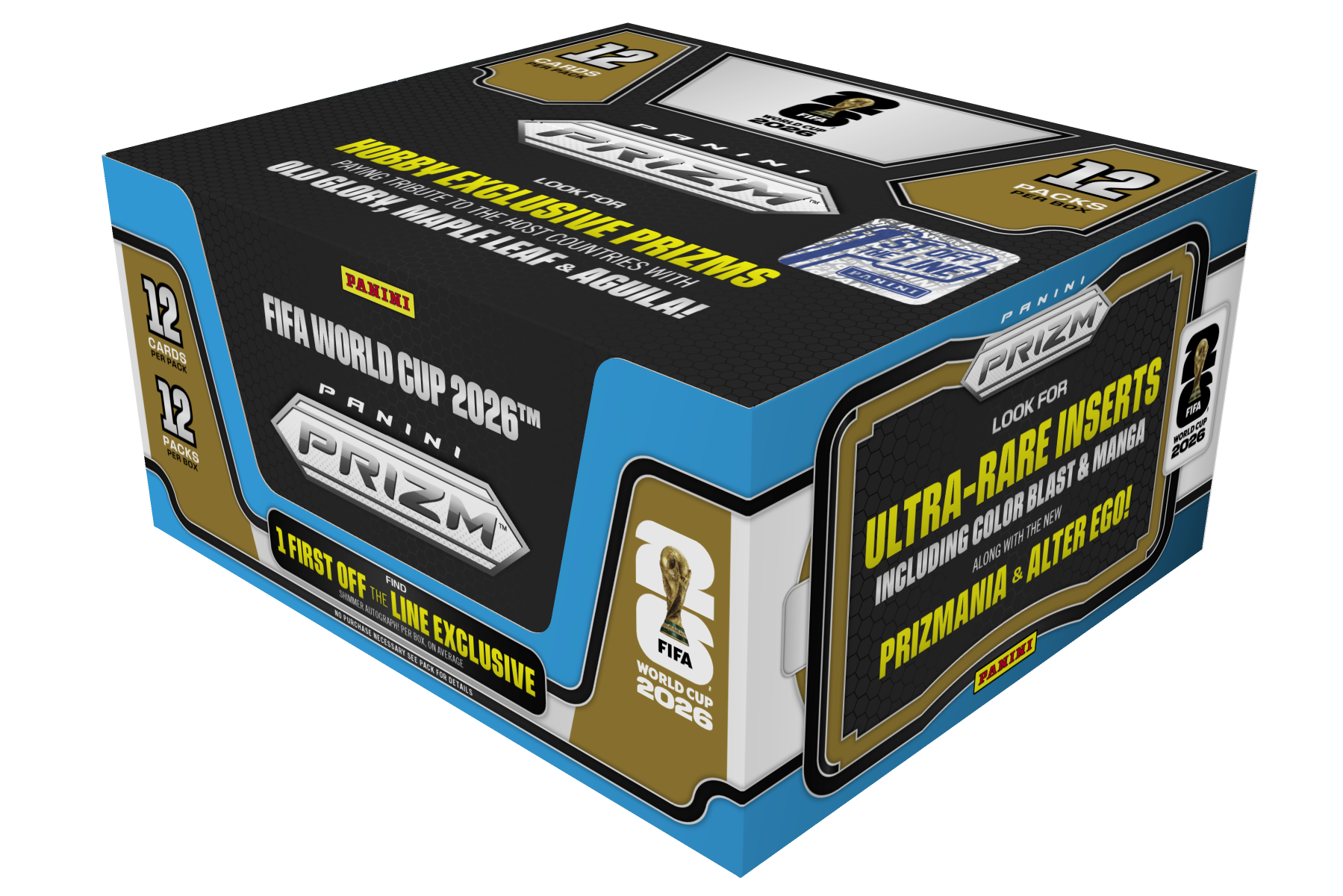 Product image 1 for - 1st off the Line 2026 Panini Prizm FIFA World Cup 2026™ Trading Card Box