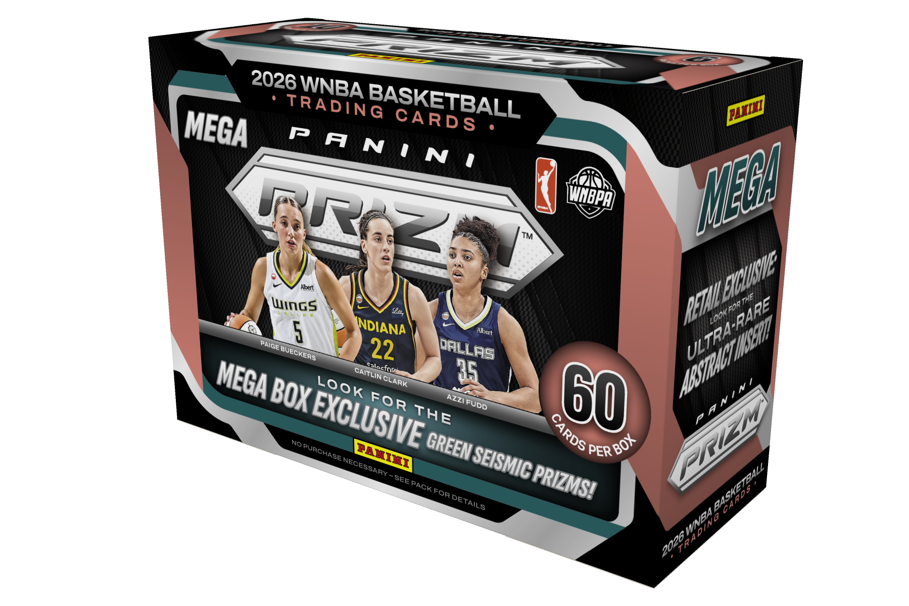 Product image 1 for - 2026 Panini Prizm WNBA Trading Card Box (Hobby Mega Box)