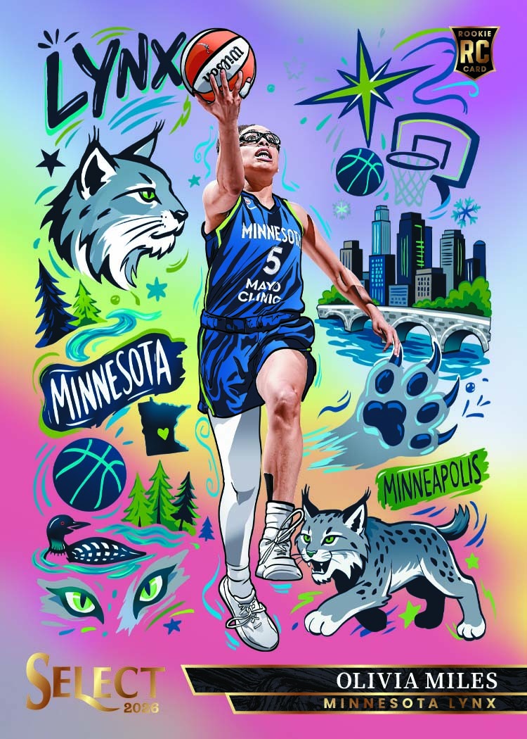 Product thumbnail image 6 of 2026 Panini Select WNBA Trading Card Box (Hobby)