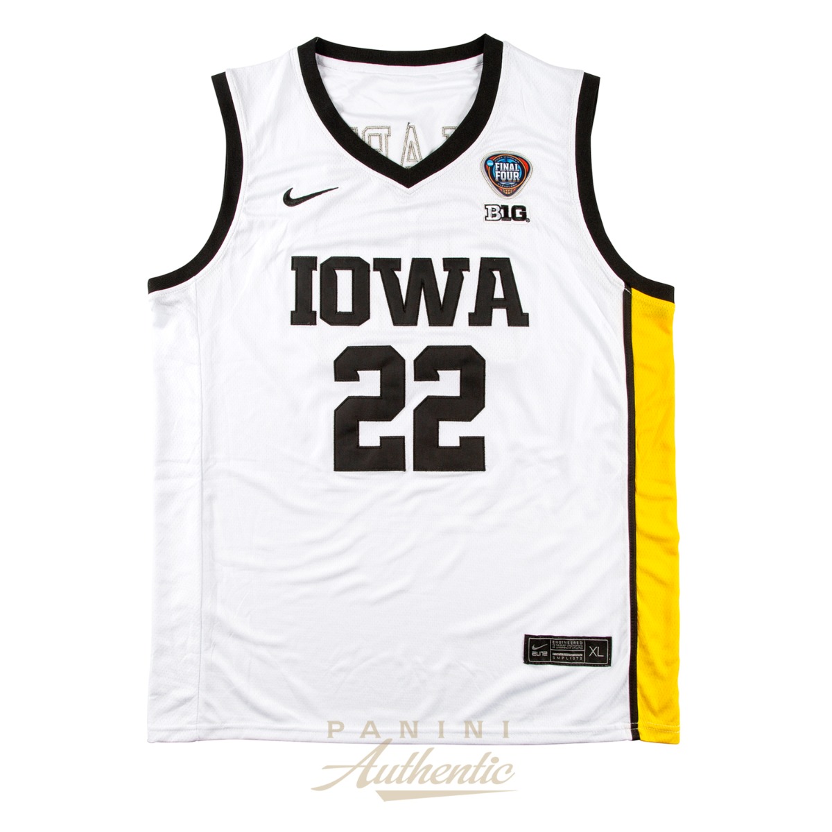 Product image 3 for - Caitlin Clark Autographed Iowa Hawkeyes White Nike 2024 Final Four Replica Jersey ~Open Ed