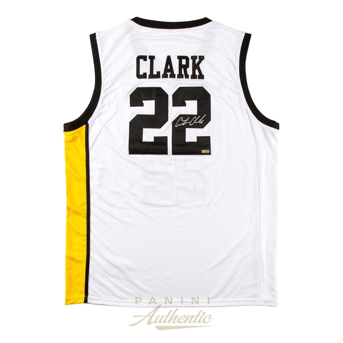 Product image 1 for - Caitlin Clark Autographed Iowa Hawkeyes White Nike 2024 Final Four Replica Jersey ~Open Ed