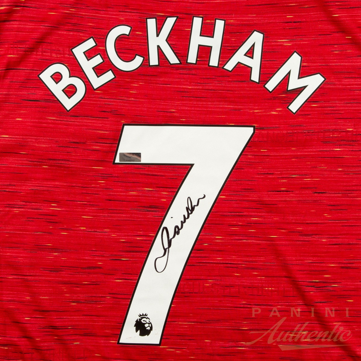 David Beckham Personally Signed Manchester United Jersey – Sports Online