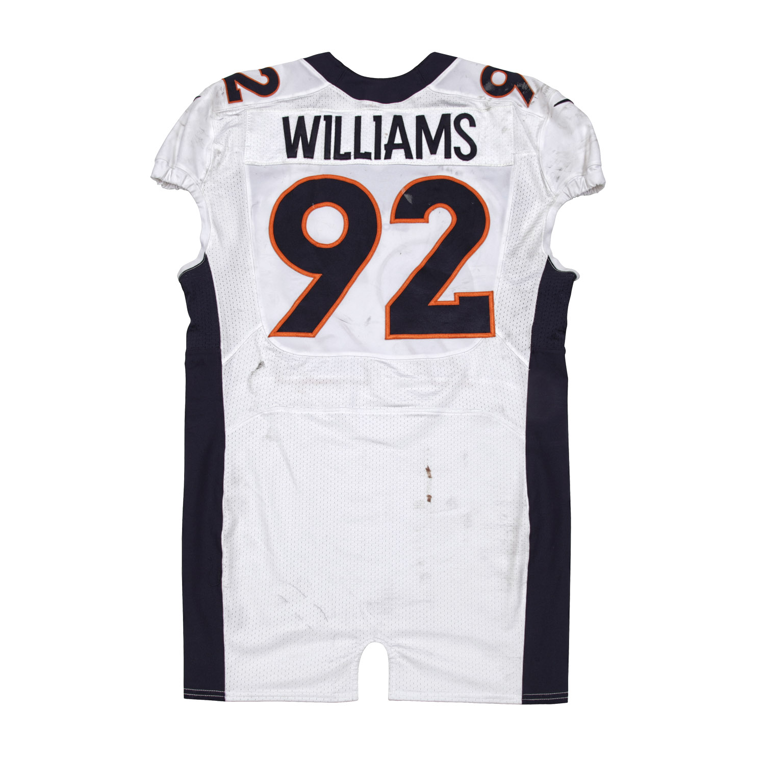 Sylvester Williams Game Worn Jersey From 10/20/13 vs the ...