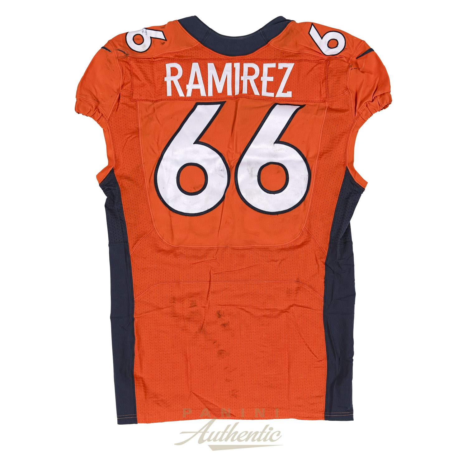 Manny Ramirez Game Worn Denver Broncos Jersey and Pant Set From 10/23/2014  vs the San Diego Chargers ~Limited Edition 1/1~