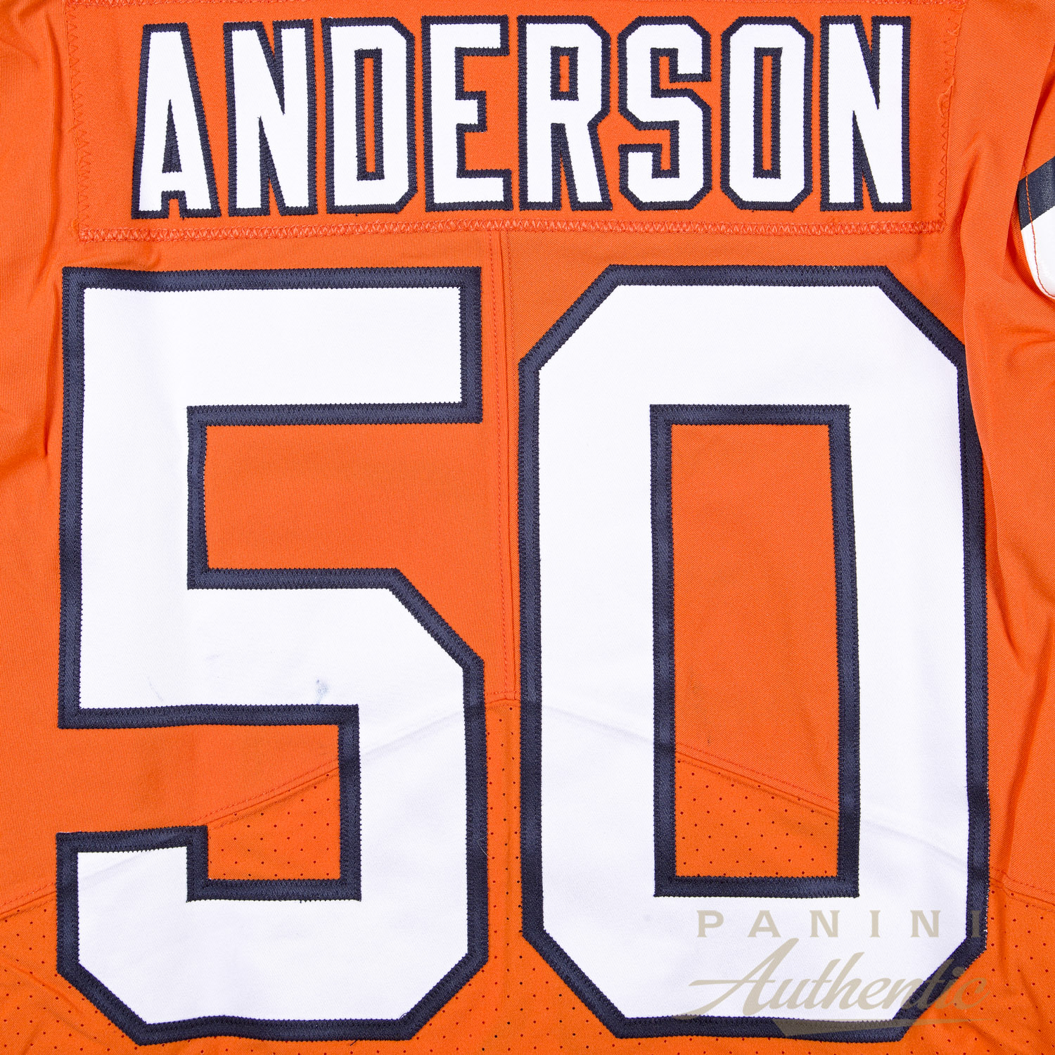 Zaire Anderson Game Worn Denver Broncos Jersey & Pant Set From 12