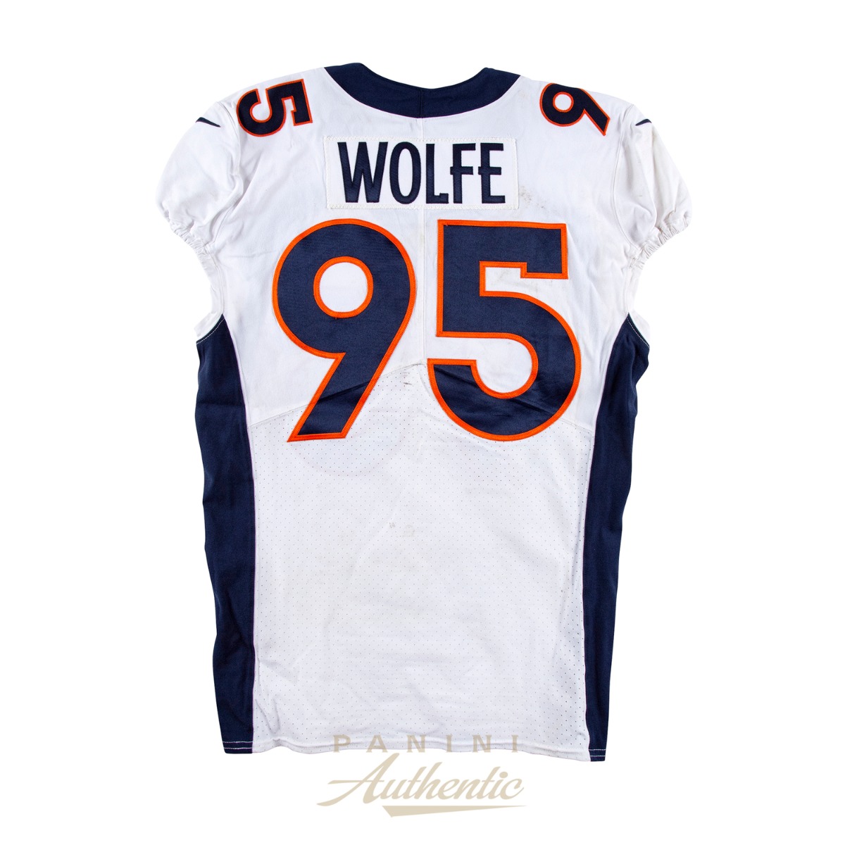 Nike Denver Broncos No95 Derek Wolfe Camo Men's Stitched NFL Limited 2019 Salute To Service Jersey