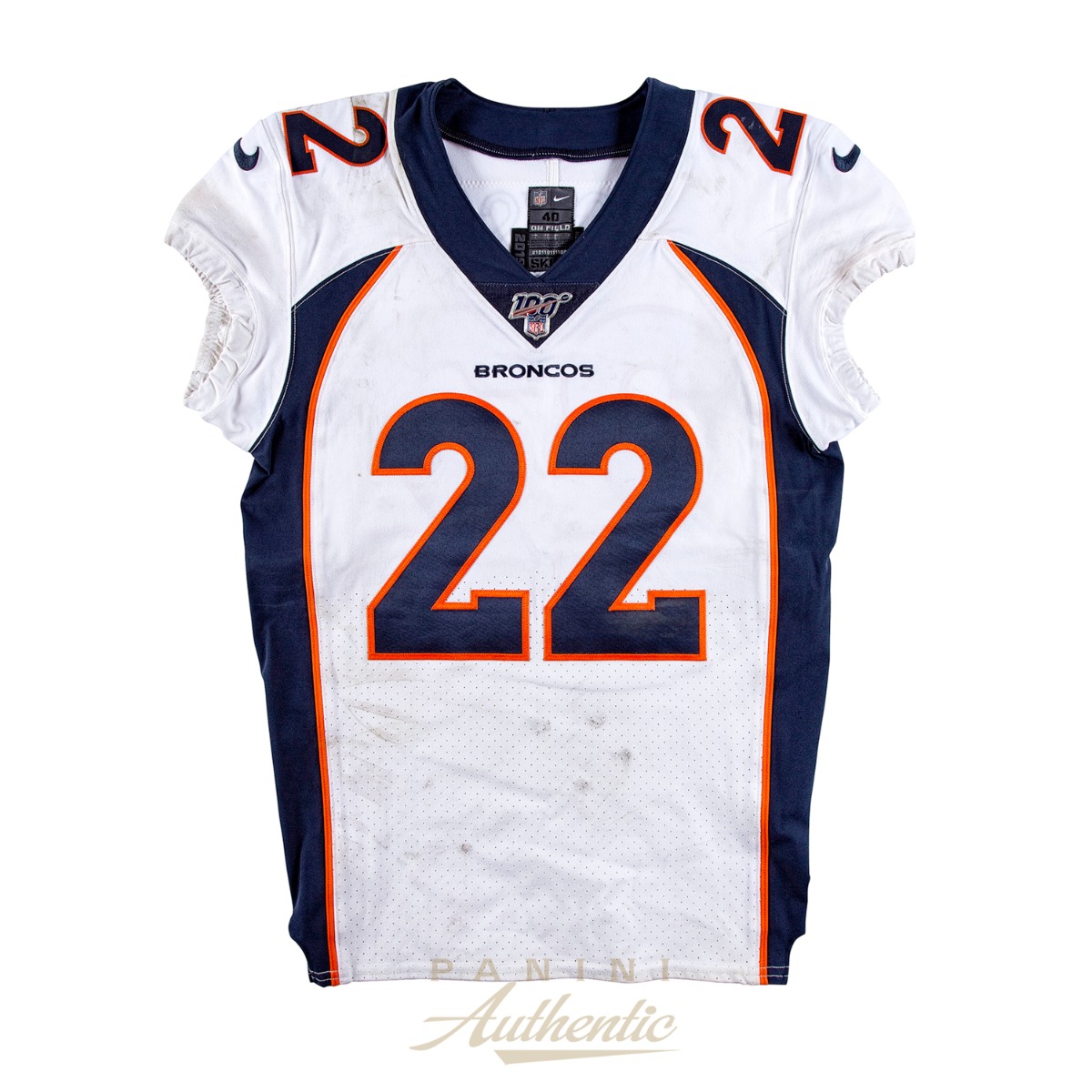 Kareem Jackson Game Worn Jersey From 10.06.19 vs LA Chargers ~Limited  Edition 1/1~