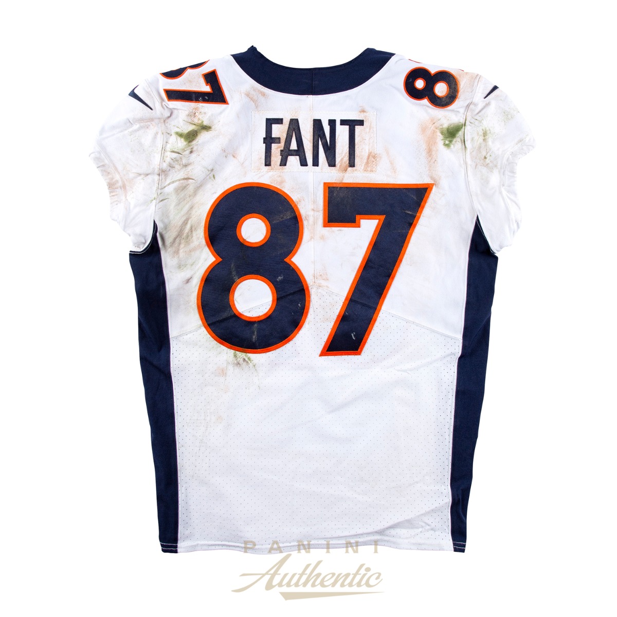 Noah Fant Autographed Signed Denver Broncos #87 Navy Jersey Beckett