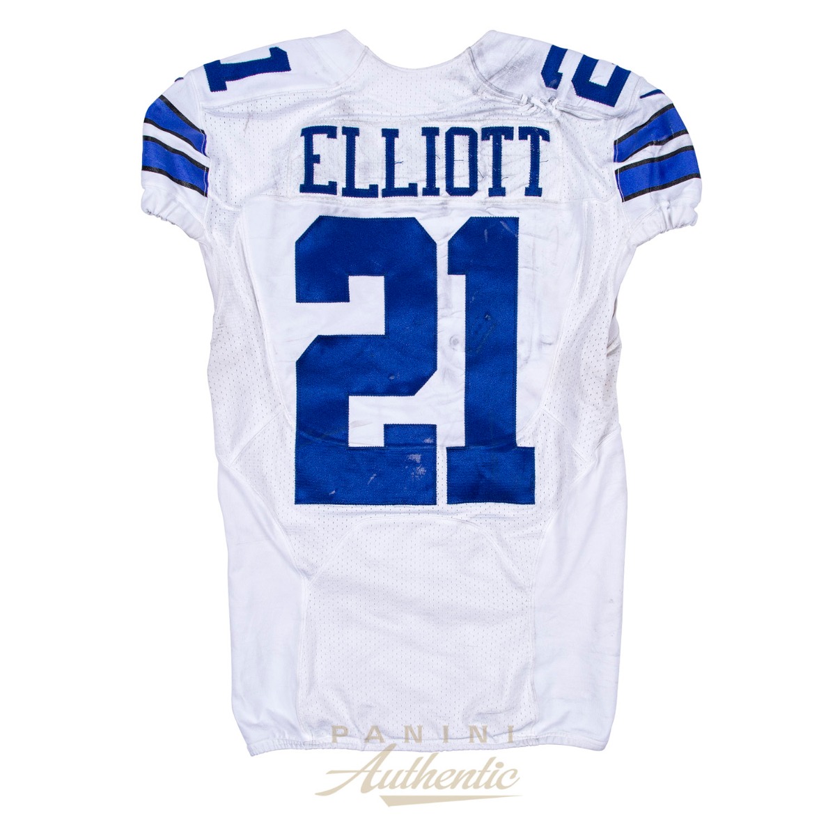 Ezekiel Elliott Game Worn Dallas Cowboys Rookie Jersey From 12/18 ...