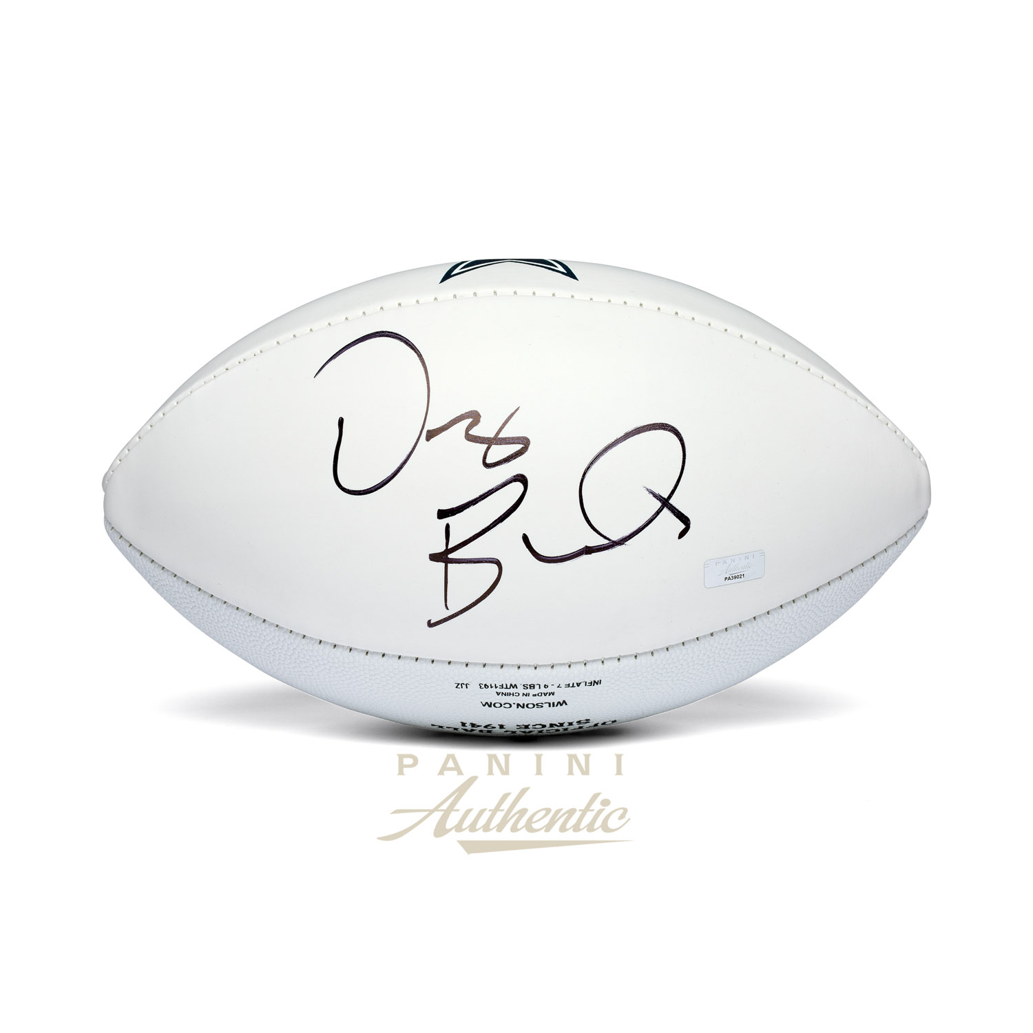 Dez bryant signed football