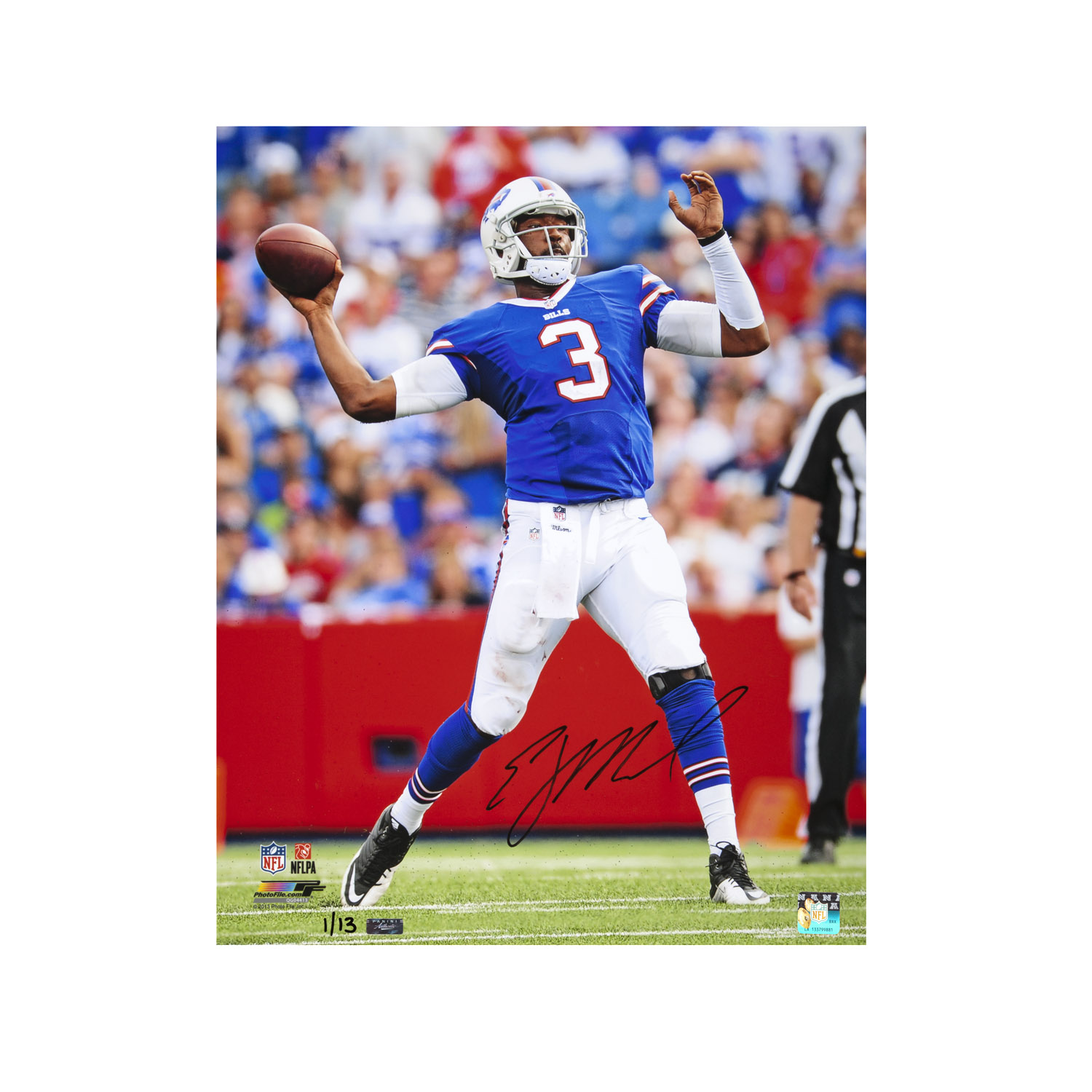 Product image for -EJ Manuel Autographed Dee