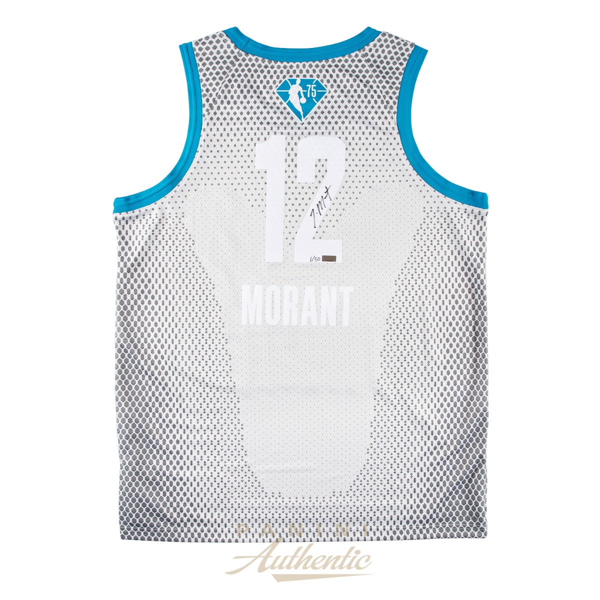 Ja Morant Autographed Jordan Brand 2022 NBA All-Star Gray