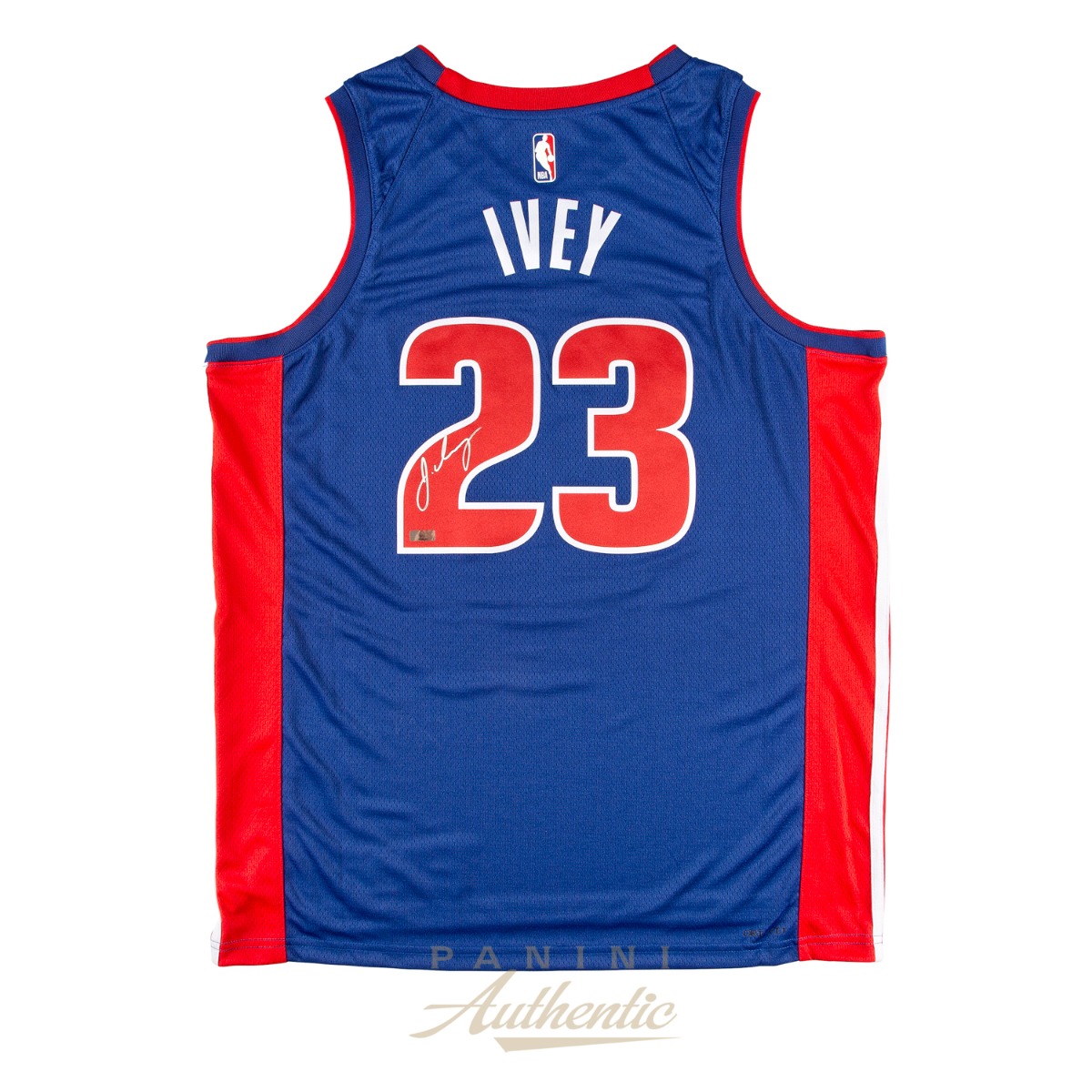 Jaden Ivey Autographed Signed Beckett COA Detroit Pistons Basketball Jersey  #23