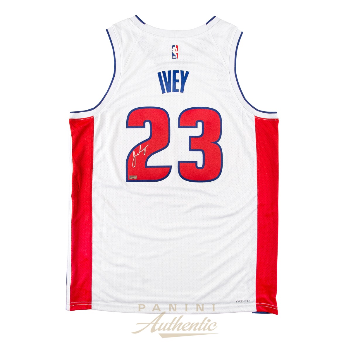 Jaden Ivey Autographed White Detroit Pistons Swingman Jersey ~Open