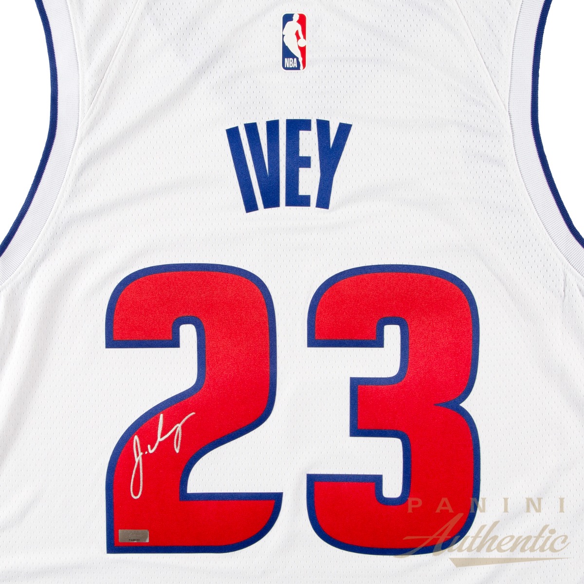 Jaden Ivey Autographed Blue Detroit Pistons Swingman Jersey ~Open