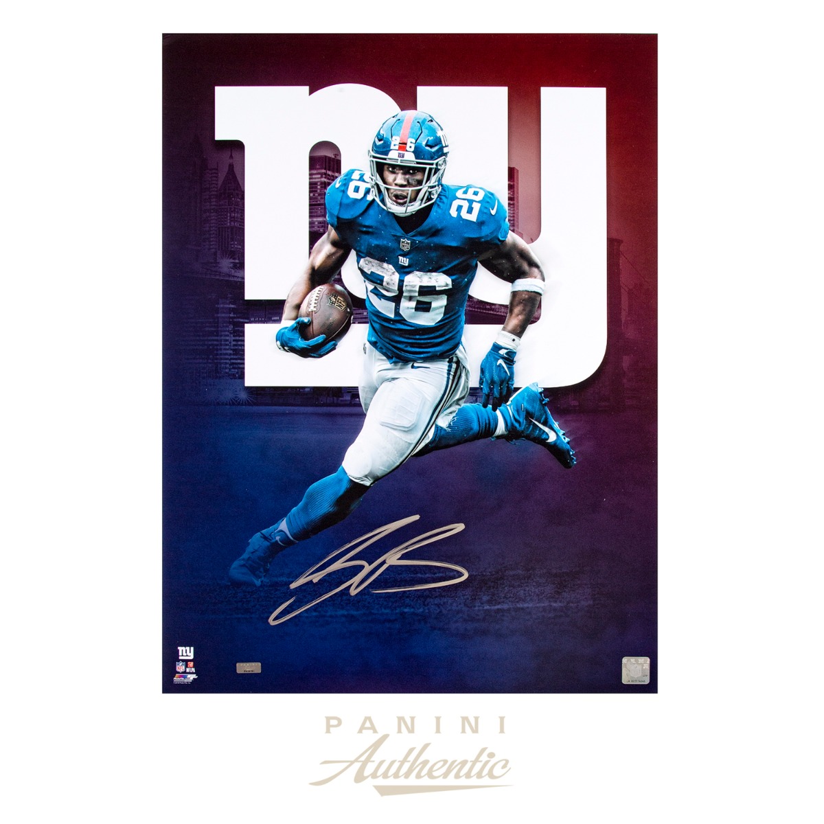 Saquon Barkley Memorabilia, Saquon Barkley Collectibles, Verified