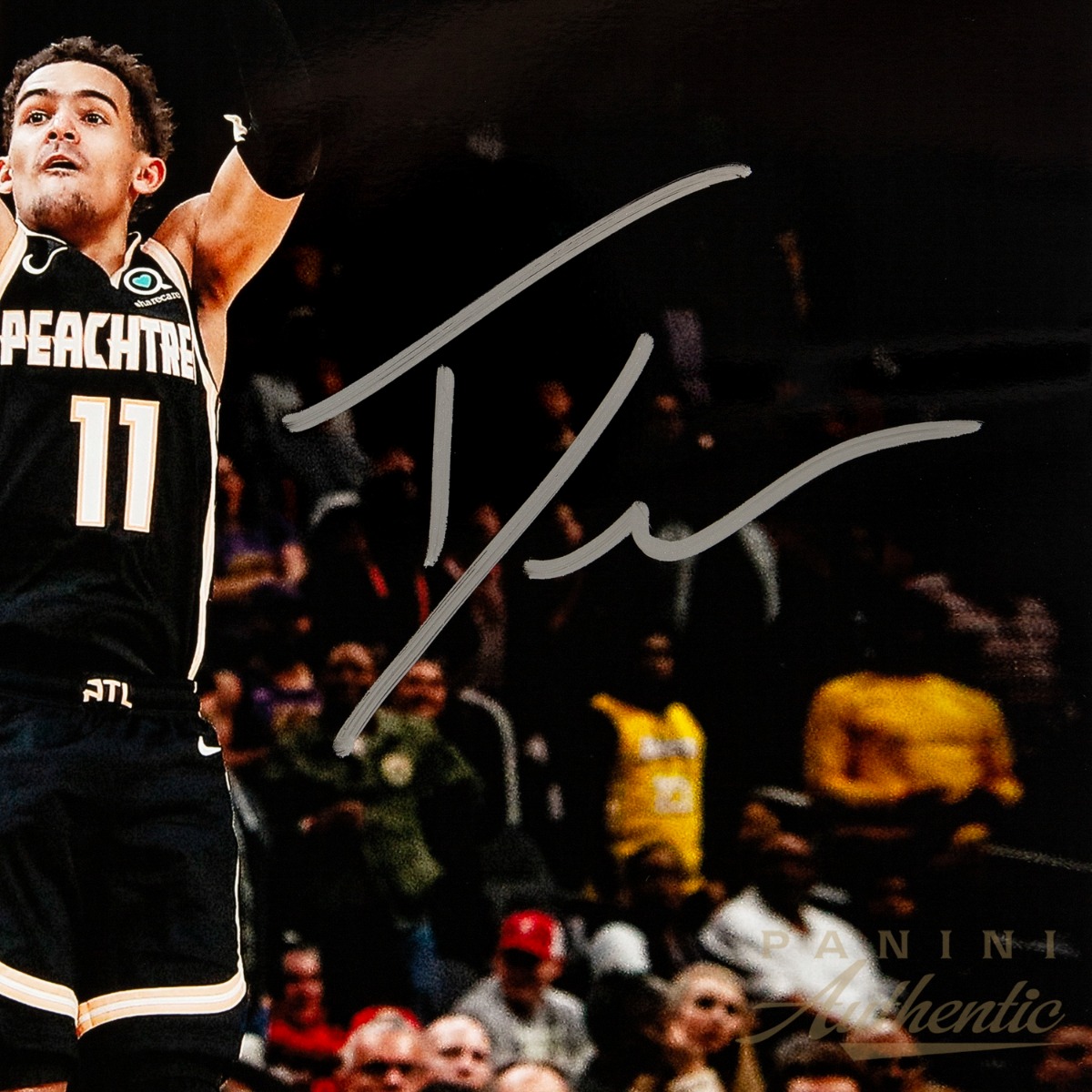 Bleachers Sports Music & Framing — Trae Young Signed Authentic