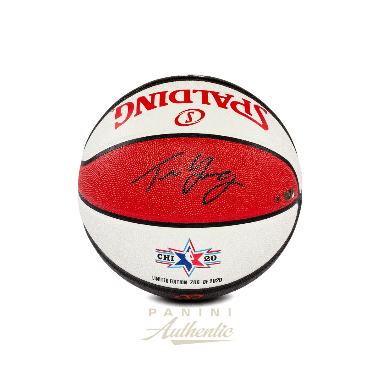 Trae Young Autographed Spalding 2020 All-Star Weekend Money