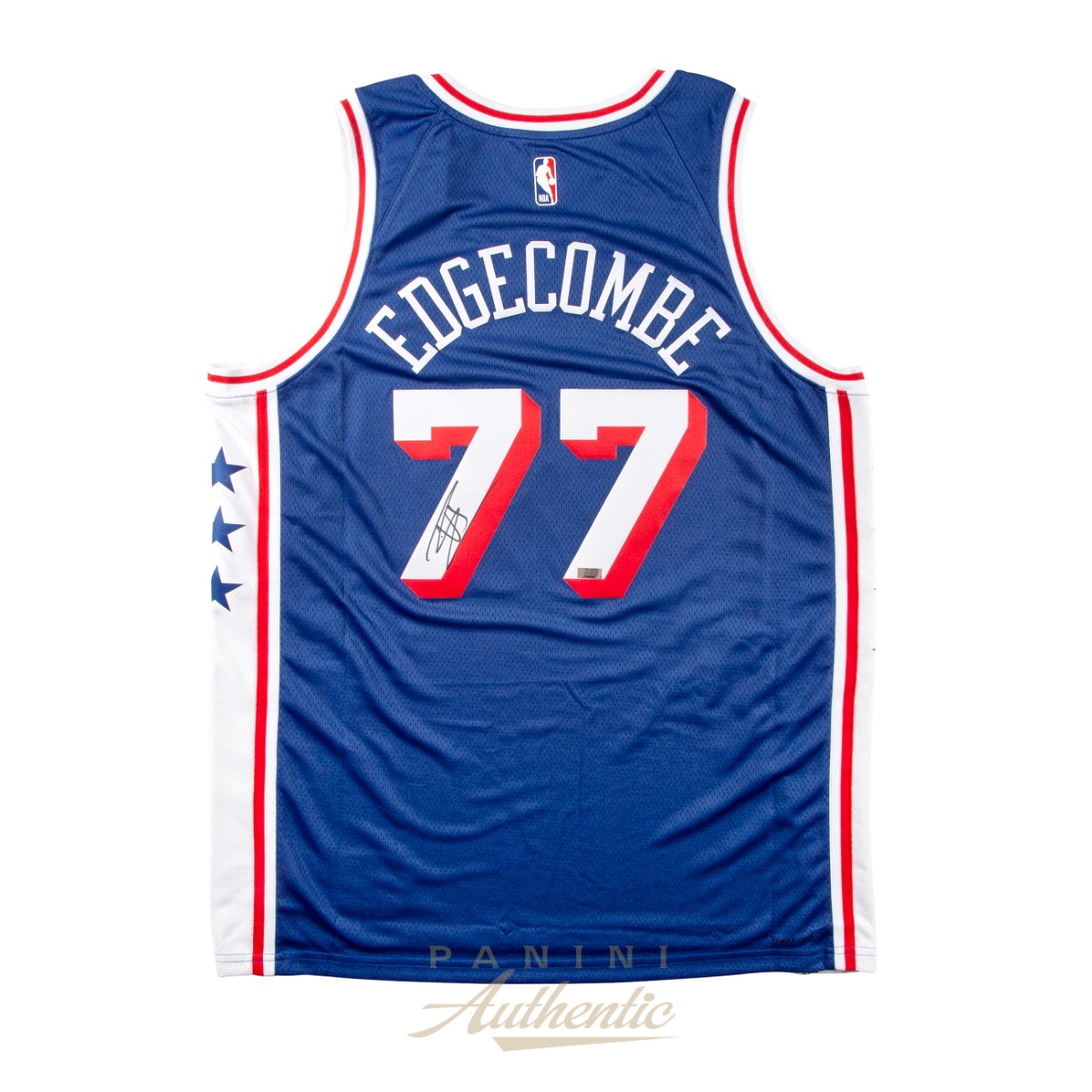 Product image 1 for - VJ Edgecombe Autographed Philadelphia 76ers Royal Blue Nike Swingman Jersey ~Open Edition 