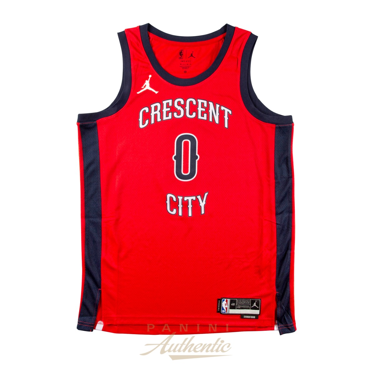 Product image 2 for - Jeremiah Fears Autographed New Orleans Pelicans Red Nike Swingman Jersey ~Open Edition Ite