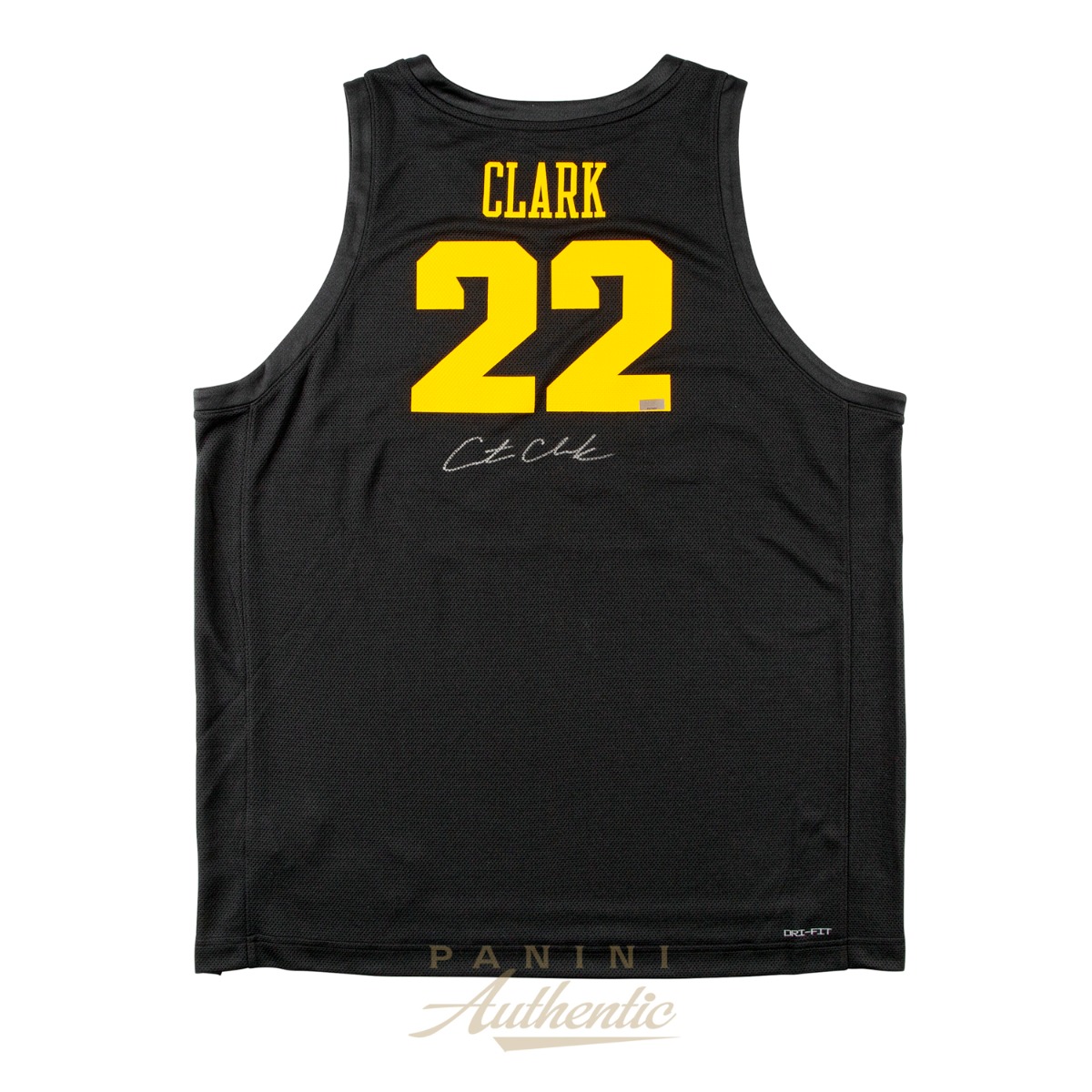 Caitlin Clark Autographed Iowa Hawkeyes Black Nike Replica Jersey ~Open ...