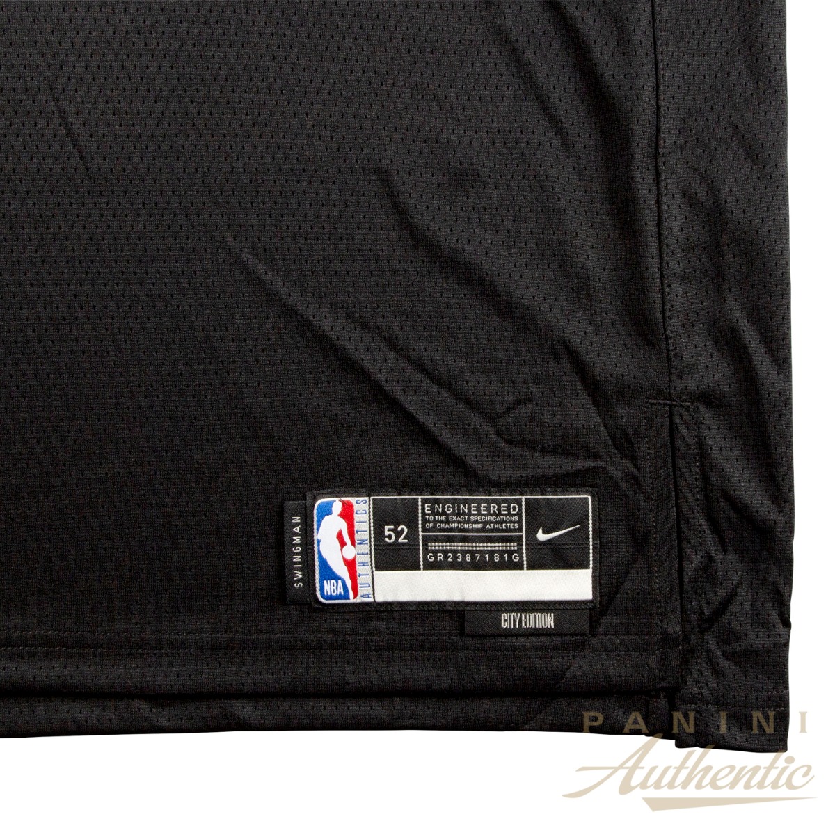 Product image 3 for - Jeremiah Fears Autographed New Orleans Pelicans Black City Edition Nike Swingman Jersey ~O