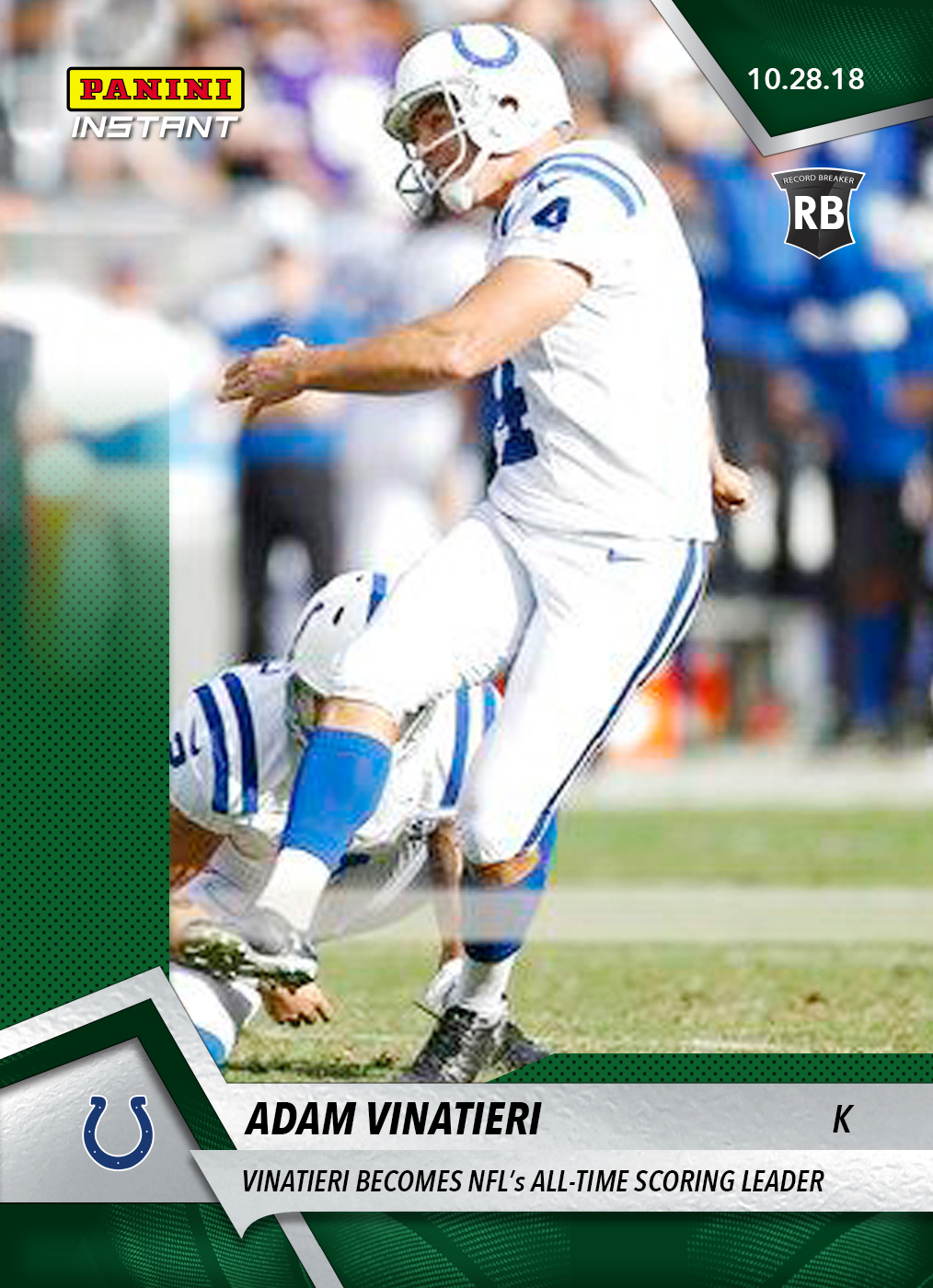 Adam Vinatieri Football Cards