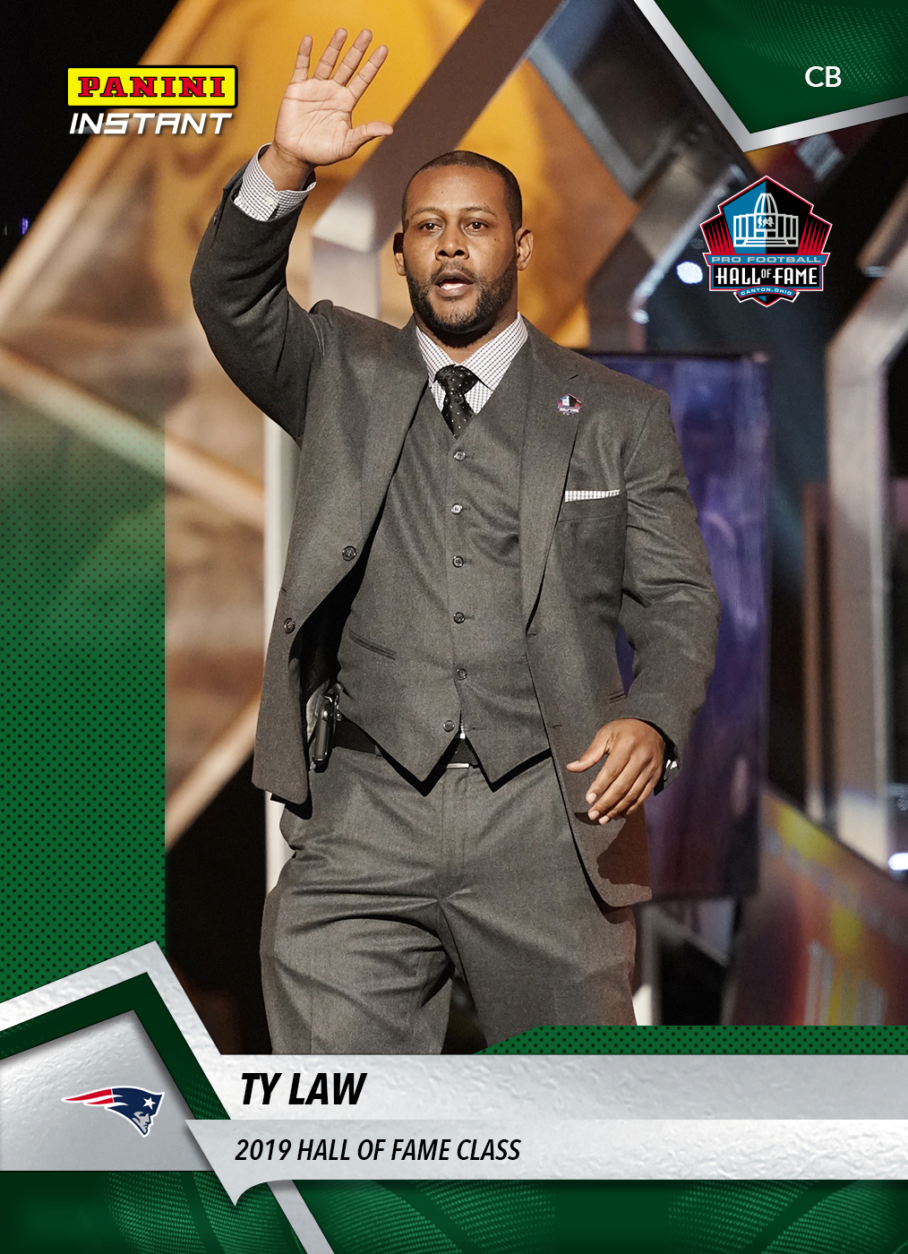 Ty Law (Hall of Fame) Football Cards