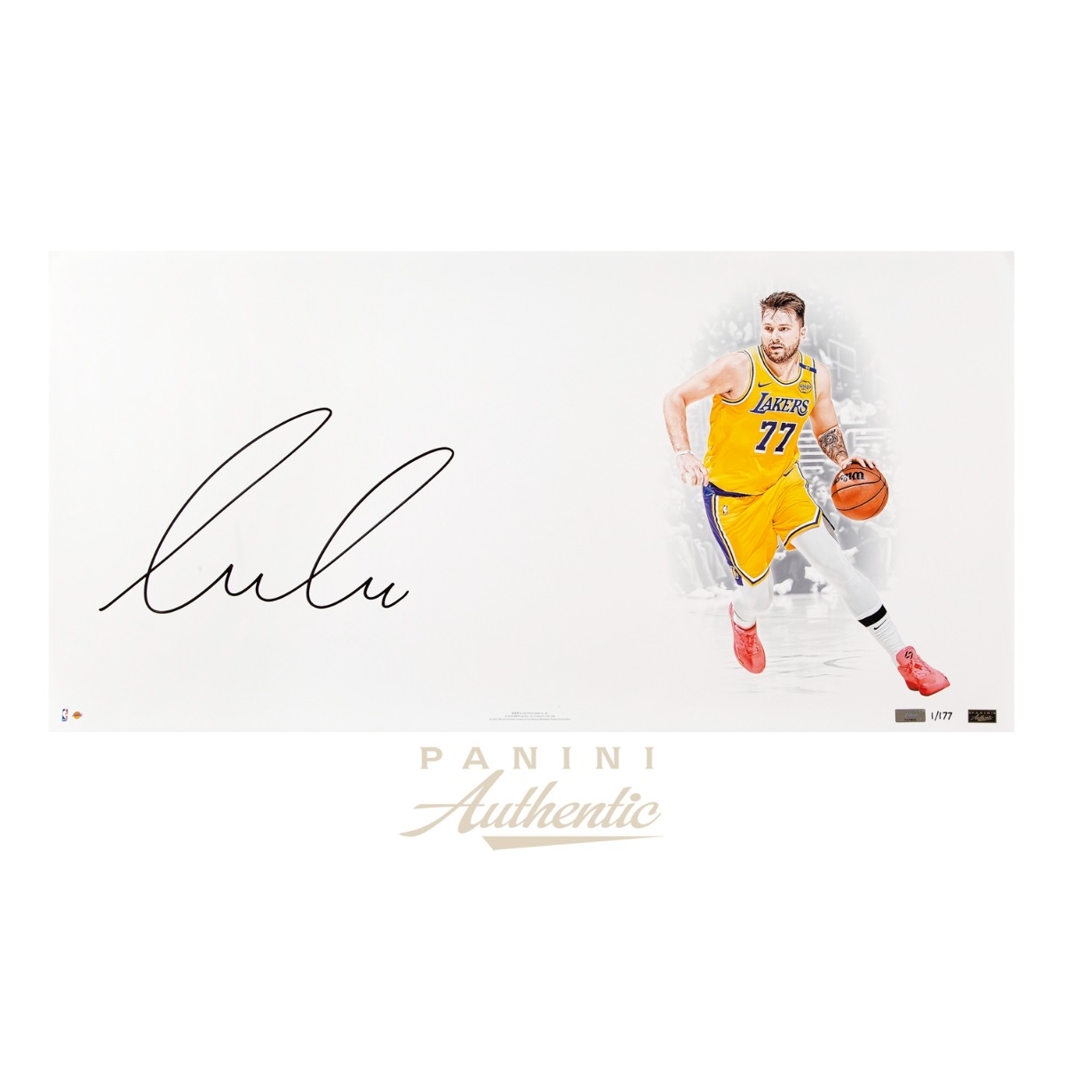 Product image for -Luka Doncic Autographed 1