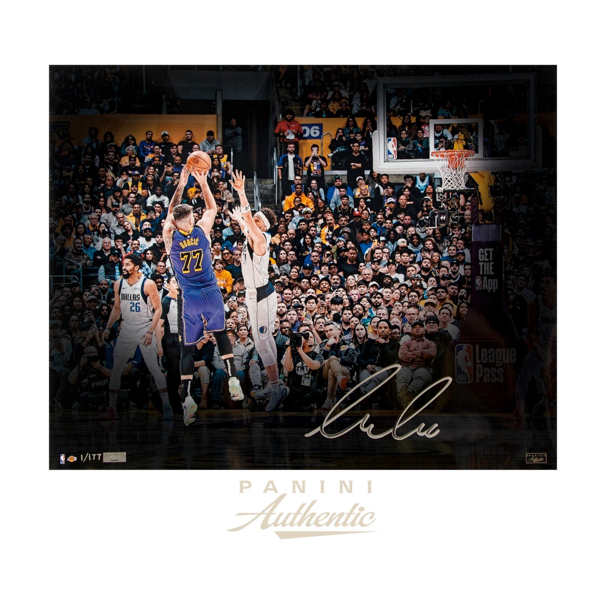 Product image for -Luka Doncic Autographed 1