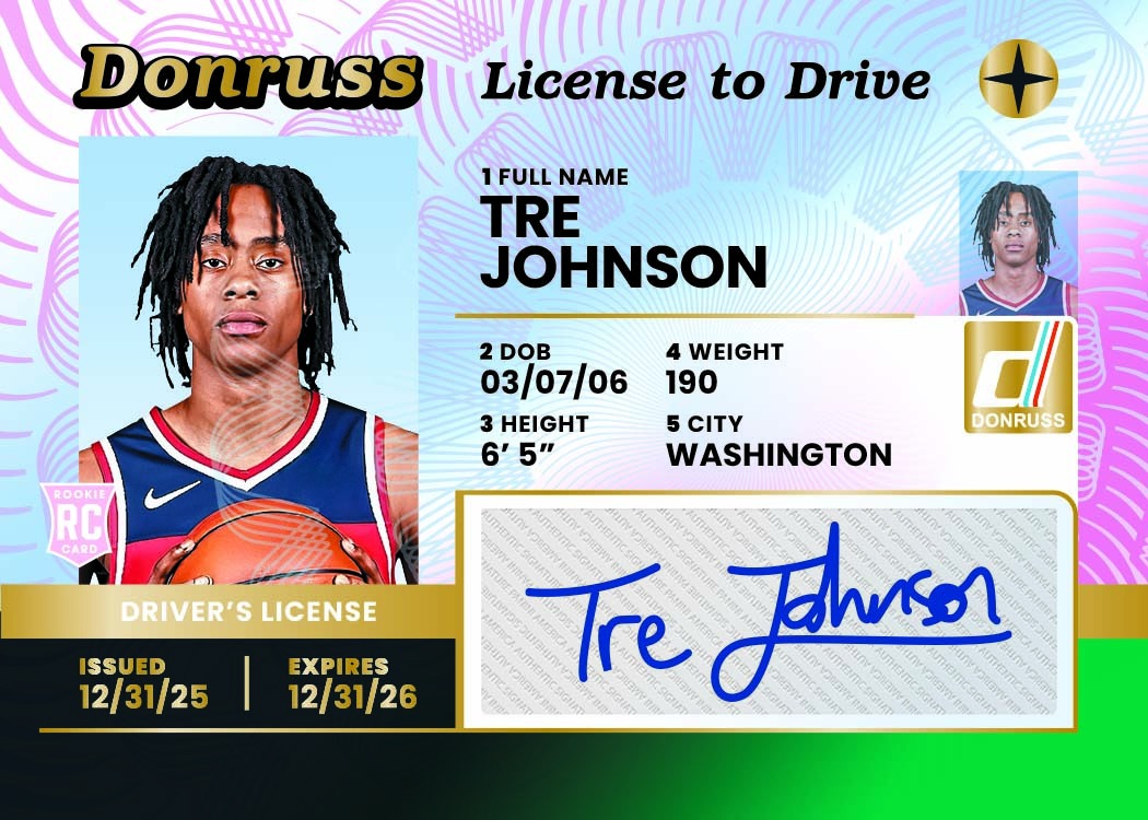 Product image 3 for - 1st off the Line 2025-26 Panini Donruss Basketball Trading Card Box
