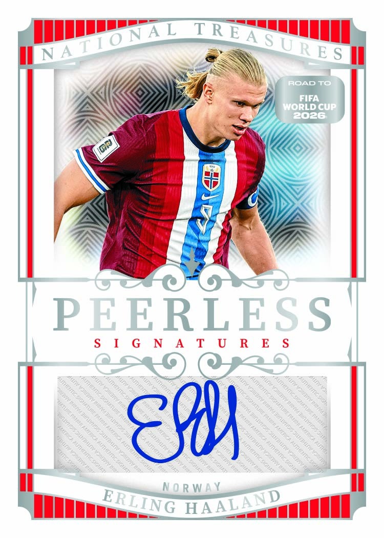 Product image 7 for - 2025-26 Panini National Treasures Road to FIFA World Cup 2026™ Trading Card Box (Hobby)