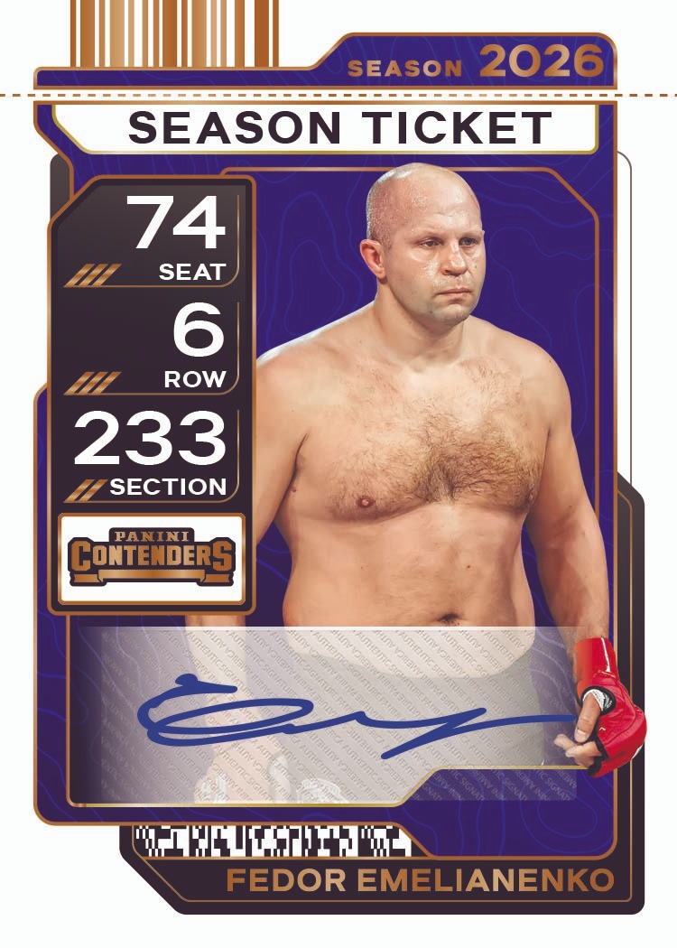 Product image 3 for - 2026 Panini Contenders PFL Trading Card Box (Hobby)