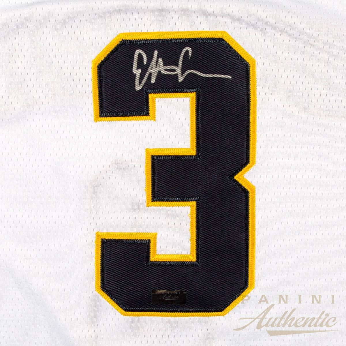 Product image 4 for - Elliot Cadeau Autographed Michigan Wolverines White 2026 Final Four Replica Jersey ~Open E