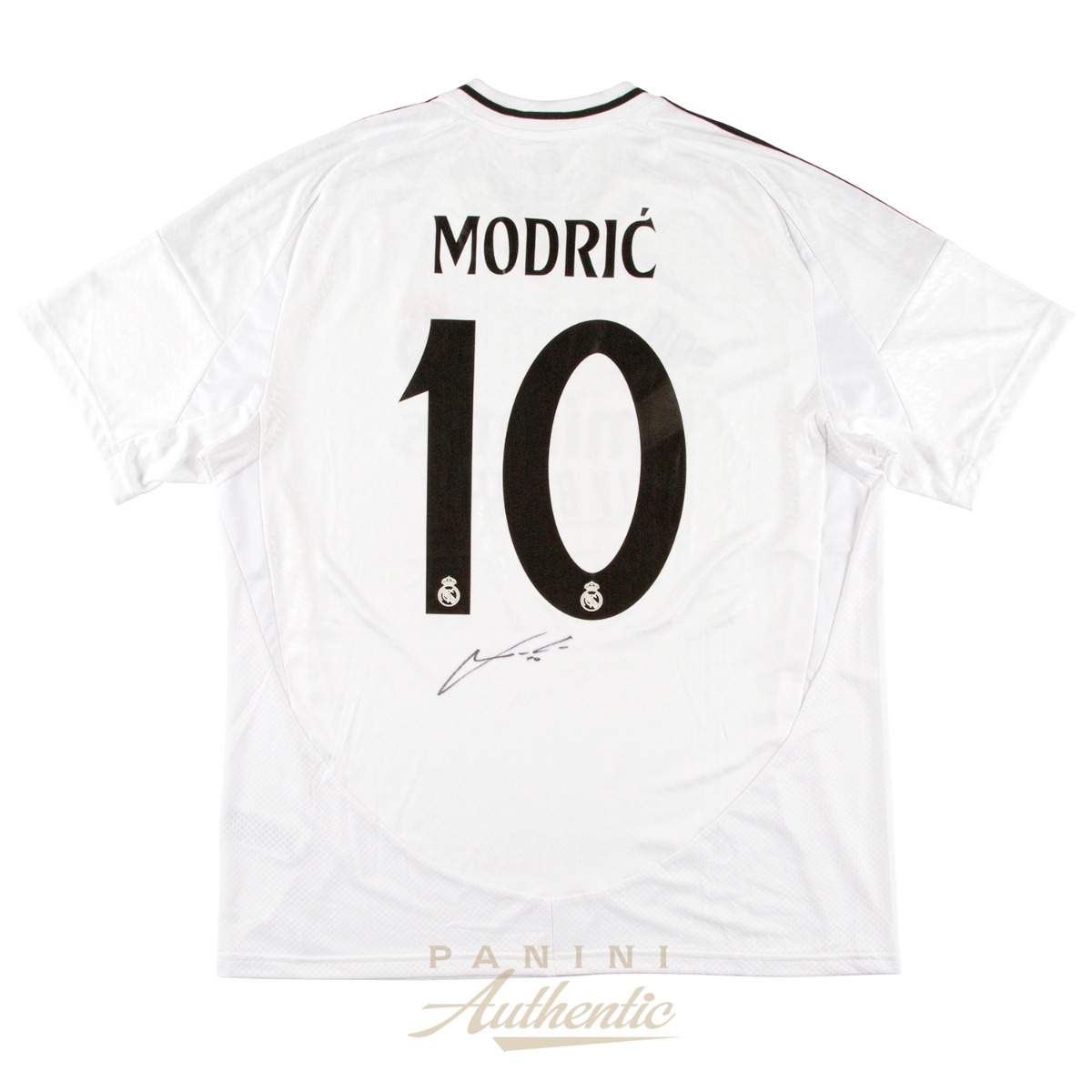 Product image 1 for - Luka Modric Autographed 2024-25 Real Madrid White Replica Home Jersey ~Open Edition Item~