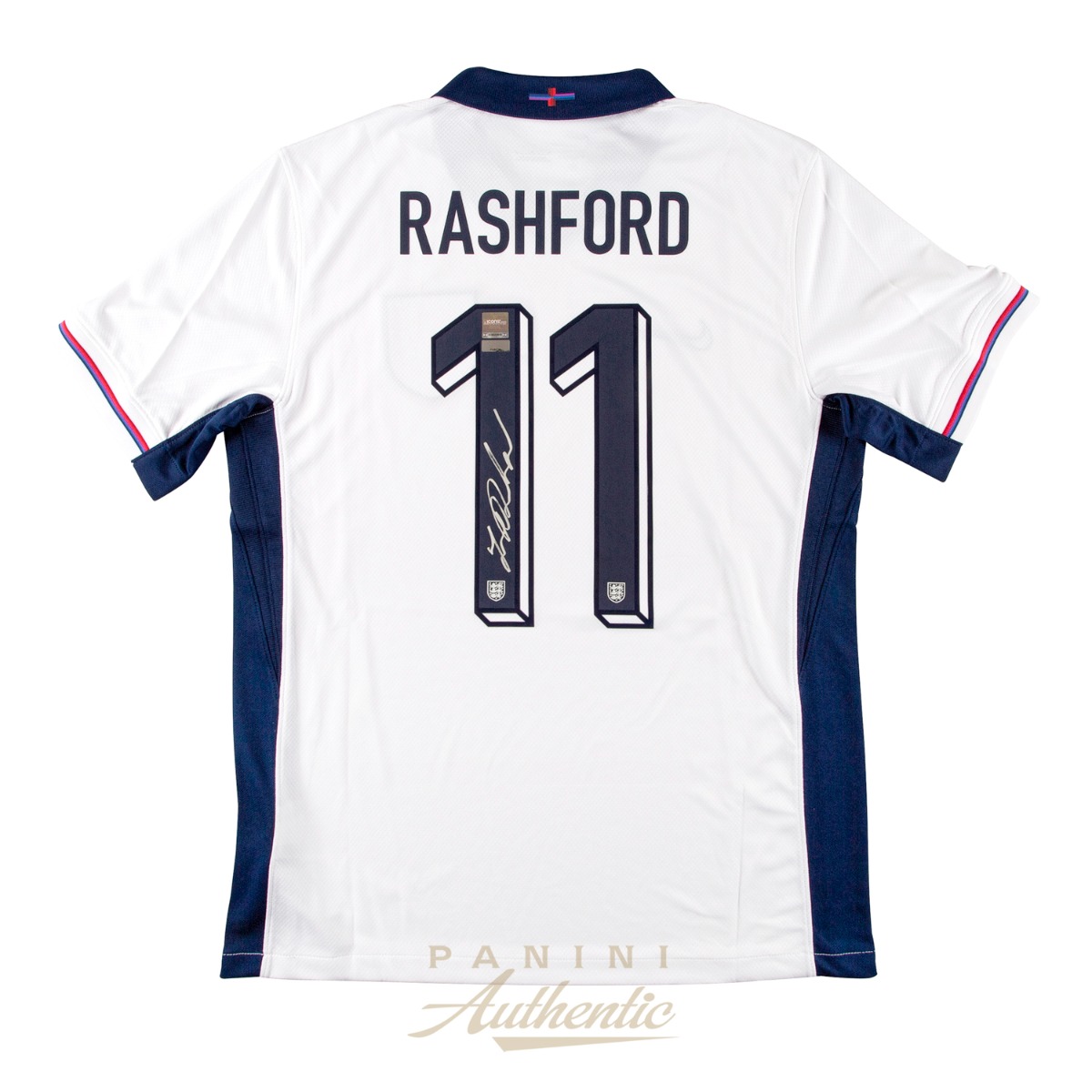 Product image 1 for - Marcus Rashford Autographed England National Team White Home Replica Jersey ~Open Edition 
